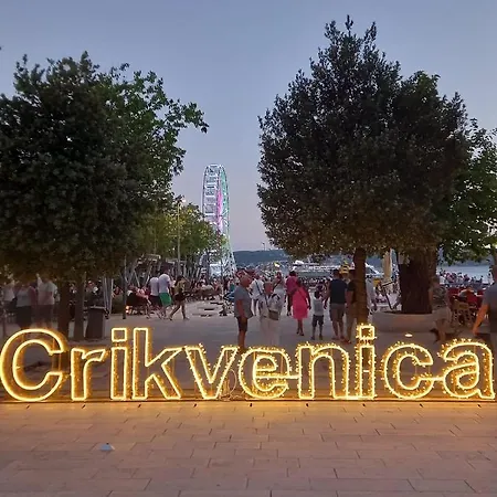 Ferienwohnung Apartman Hrusta Crikvenica Exterior foto